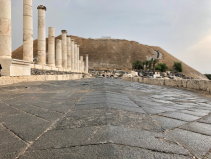 View to Beth-Shean from Scythopolis